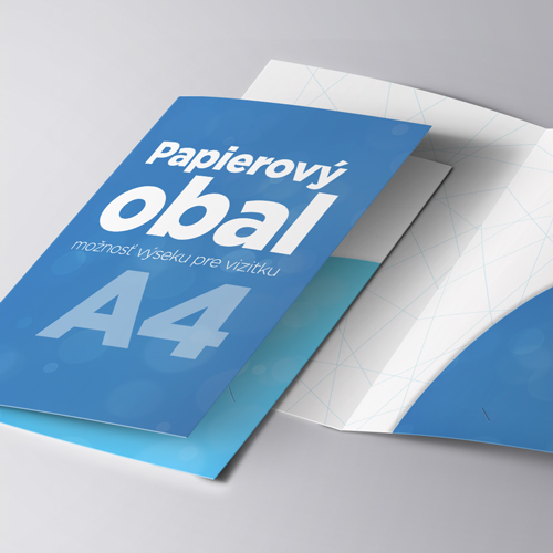 Papierové zakladače a firemné obaly s vlastnou potlačou | Copy.sk